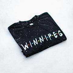 Winnipeg Friends Black T-shirt-2