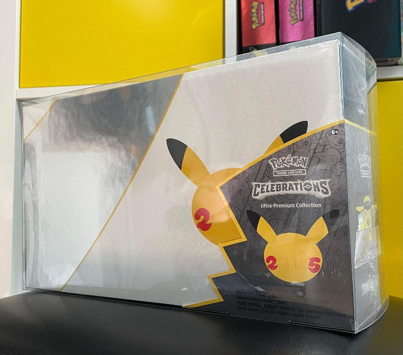 Pokemon Celebrations Ultra Premium Booster Collection Box EVORETRO PET Protector 0.45MM - Pack of 1-9