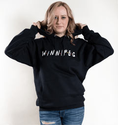 Winnipeg Friends Black Hoodie-1