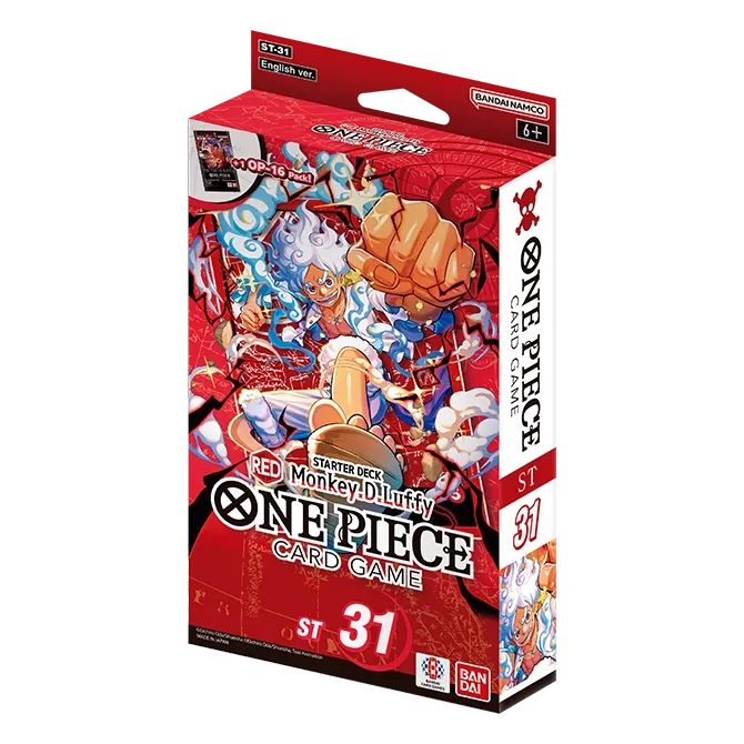 One Piece Card Game - Red Monkey.D.Luffy - ST-31 - Starter Deck-1