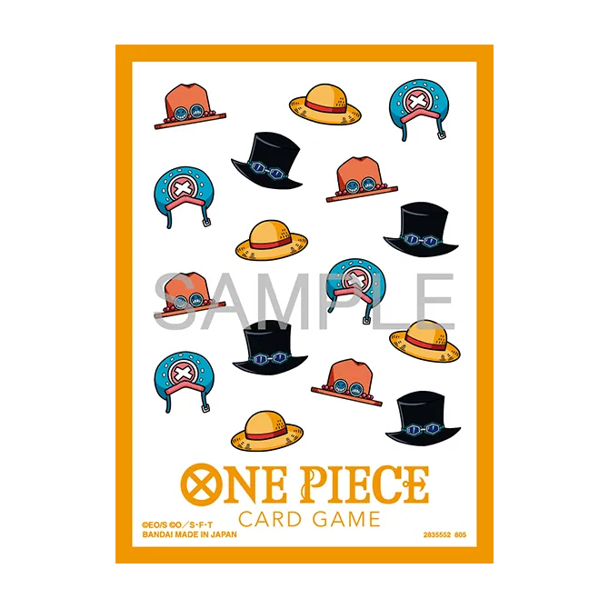 One Piece CG - All-over Hat Pattern Sleeves-1