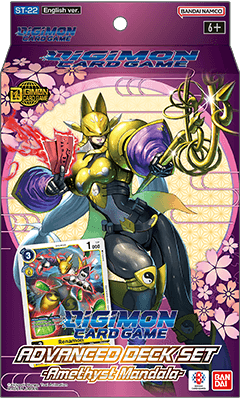 Digimon Card Game - Amethyst Mandala - ST-22 - Advance Deck Set-1