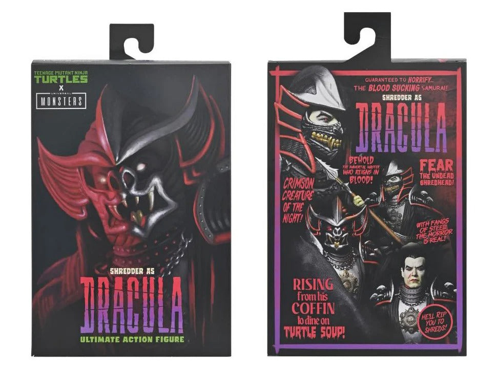 Universal Monsters x Teenage Mutant Ninja Turtles - Ultimate Shredder as Dracula Action Figurenv-13