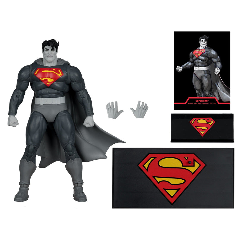 DC Multiverse - The Dark Knight Returns - Superman (Black & White Accent Edition) - Exclusive-2