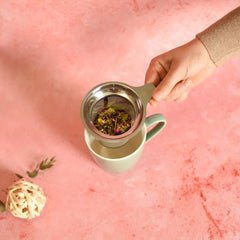 Stainless Steel Herbal Tea Infuser Basket-1
