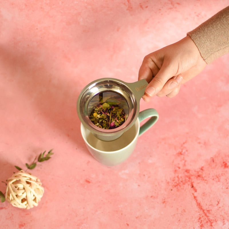 Stainless Steel Herbal Tea Infuser Basket-1