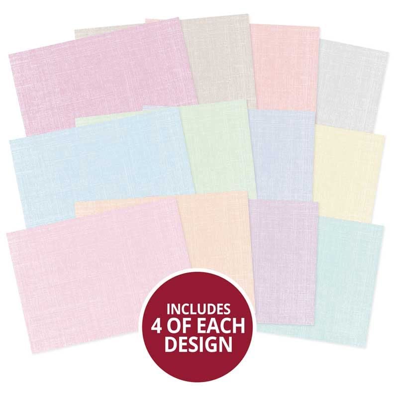 Hunkydory Essentials - Linen Insert Papers-1