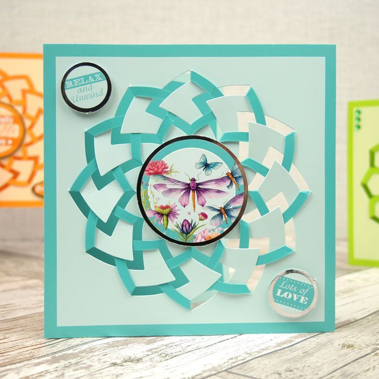 Fabulous Folds Interlace Card Kit-4