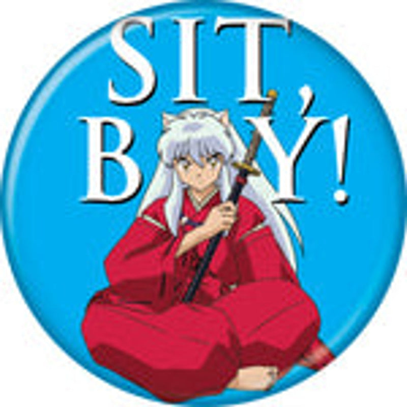 Inuyasha "Sit Boy" Button-1