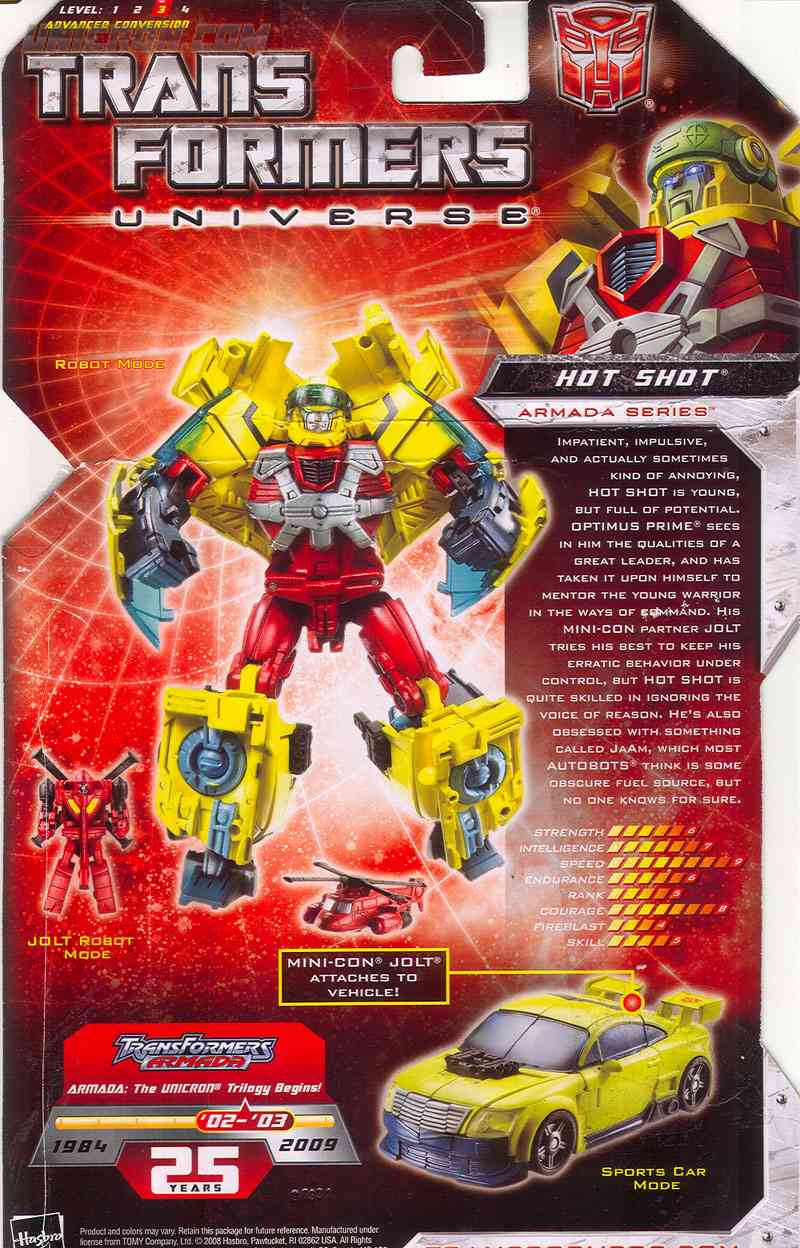 Transformers Universe Deluxe Class Autobot Hot Shot-3