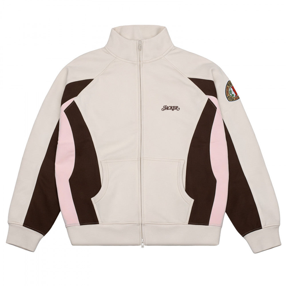 Jacker 'Trevi' Track Jacket - Beige-1