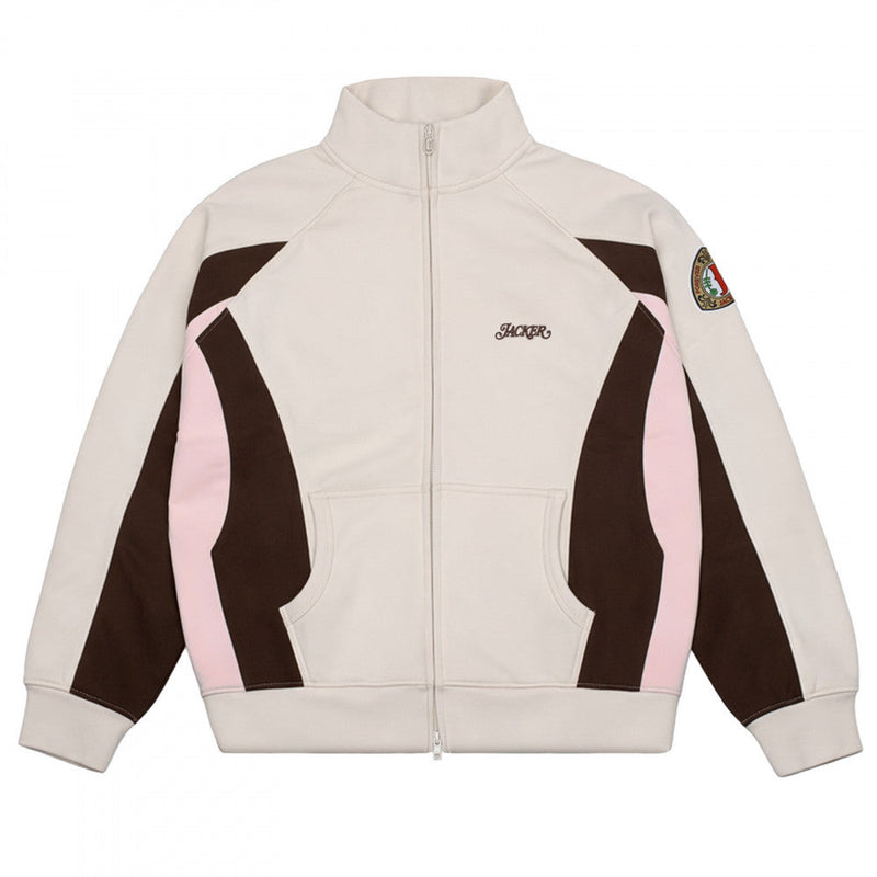 Jacker 'Trevi' Track Jacket - Beige-1
