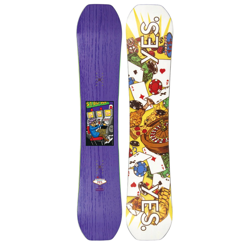 Yes 'Jackpot' Snowboard - Purple-1
