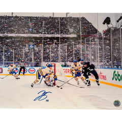 Jacob Bryson Autographed Buffalo Sabres 2022 Heritage Classic 11x14 Photo-1