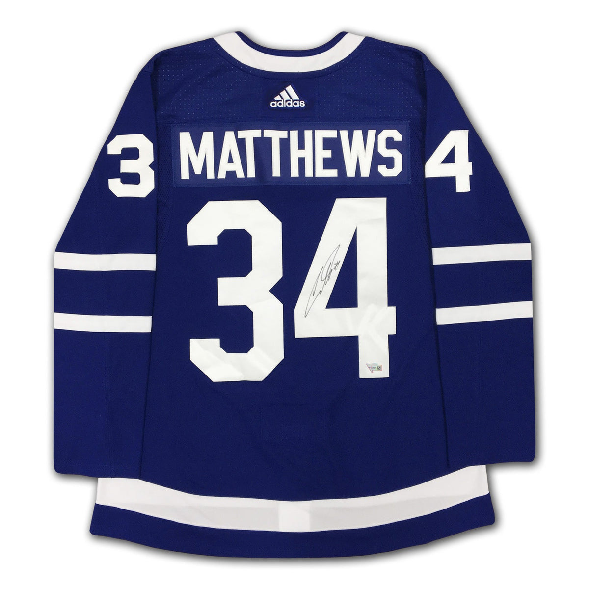 Auston Matthews Autographed Toronto Maple Leafs Blue Jersey-2