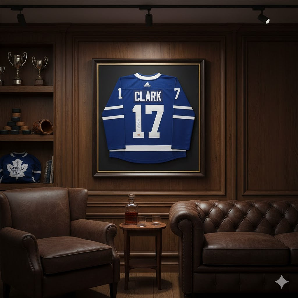Wendel Clark Signed Adidas Toronto Maple Leafs Blue Jersey-3