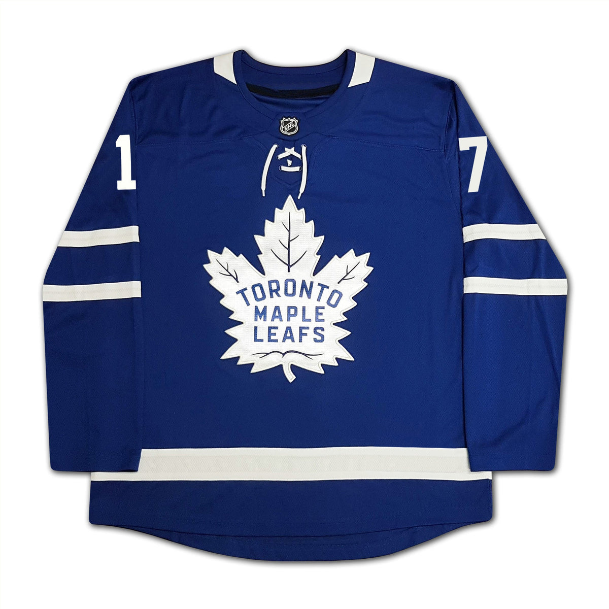 Wendel Clark Autographed Toronto Maple Leafs Blue Jersey-3
