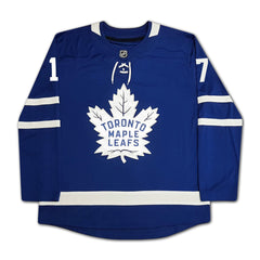 Wendel Clark Autographed Toronto Maple Leafs Blue Jersey-3