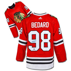 Connor Bedard Signed Jersey Chicago Blackhawks Adidas-1