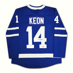 Dave Keon Autographed Toronto Maple Leafs Blue Jersey-2