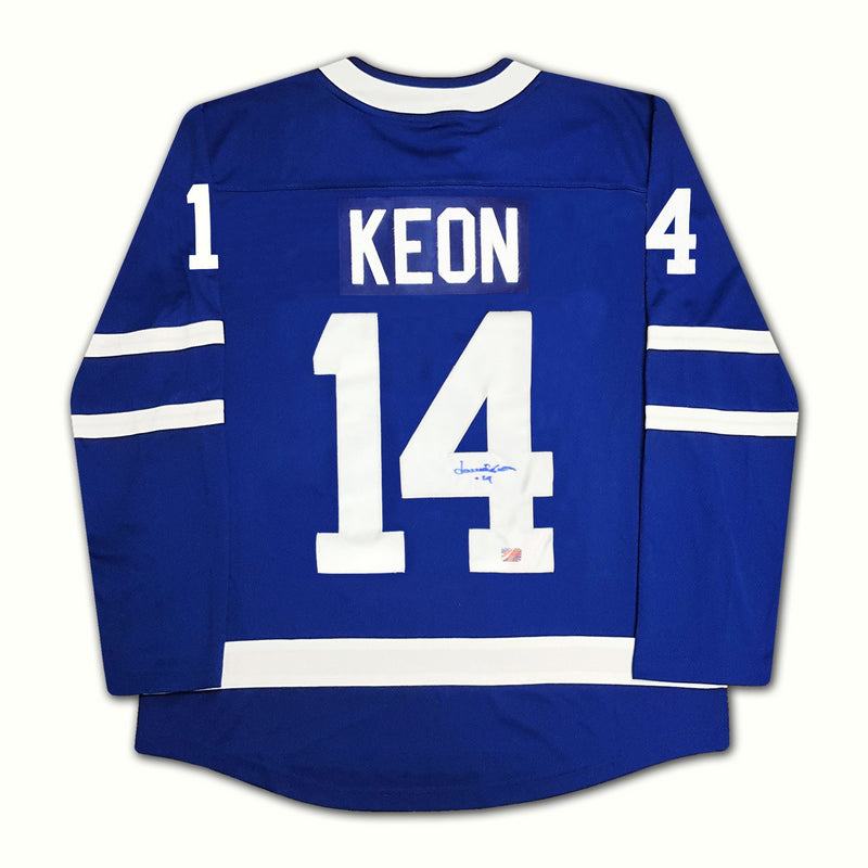 Dave Keon Autographed Toronto Maple Leafs Blue Jersey-2