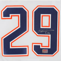 Leon Draisaitl Autographed Edmonton Oilers White Jersey-4
