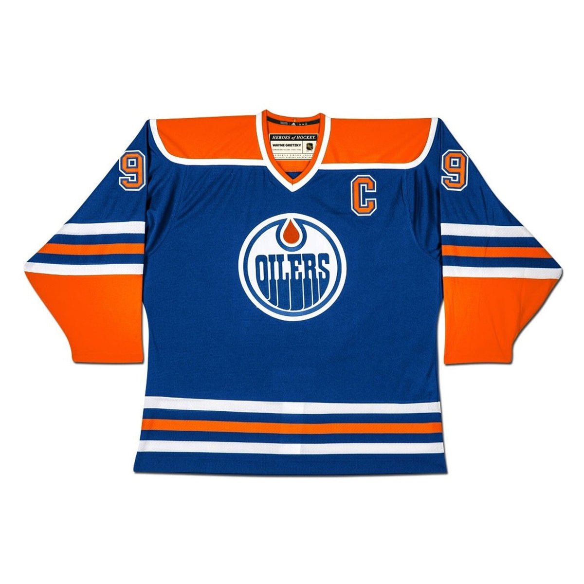 Wayne Gretzky Autographed Edmonton Oilers Blue Jersey-2