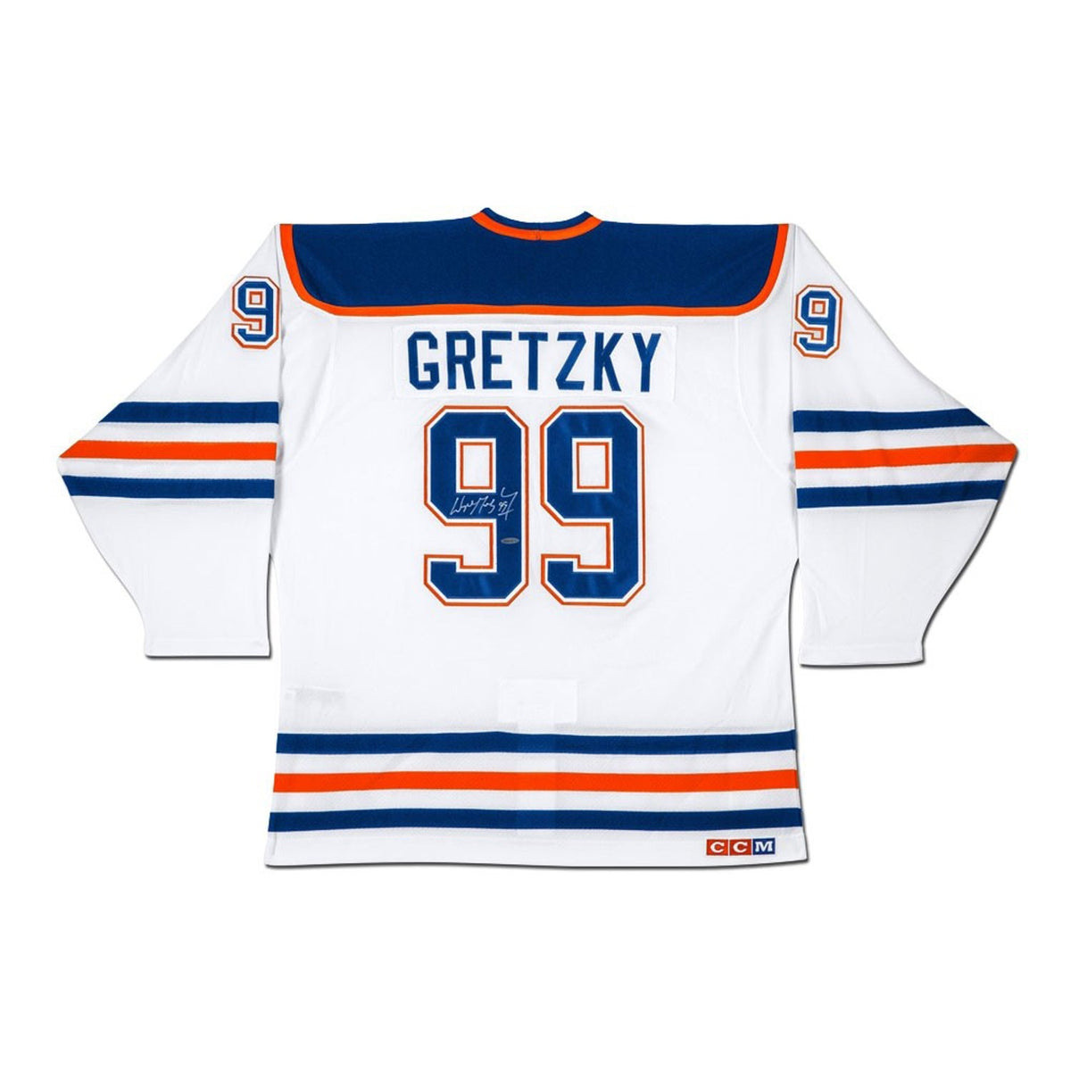 Wayne Gretzky Autographed Edmonton Oilers White Jersey