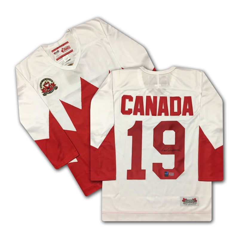 Paul Henderson Team Canada Autographed 1972 Summit Jersey White-1