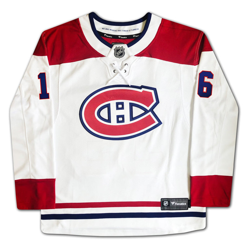 Henri Richard Autographed Montreal Canadiens White Jersey-3