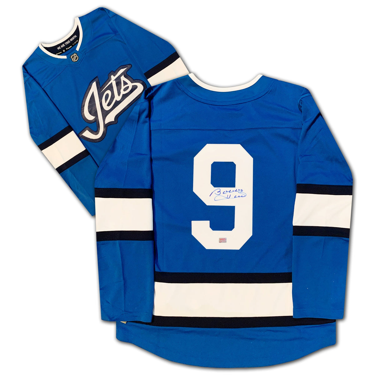 Bobby Hull Autographed Winnipeg Jets Blue Alternate Jersey
