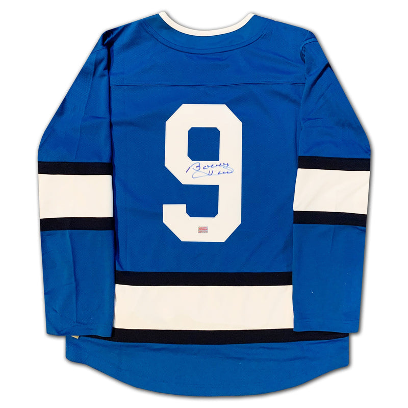Bobby Hull Autographed Winnipeg Jets Blue Alternate Jersey-2