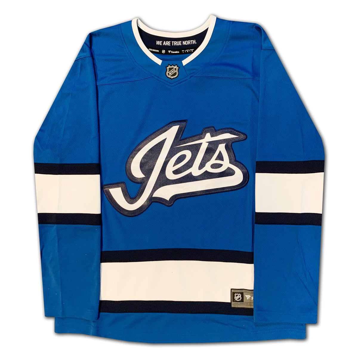 Bobby Hull Winnipeg Jets Blue Alternate Career Jersey #1 of 9-3