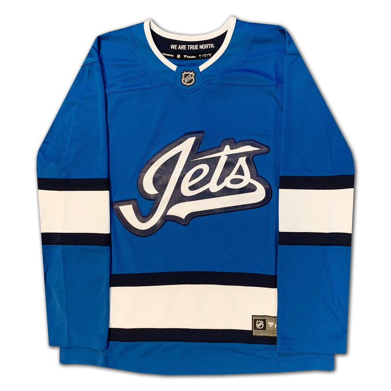 Bobby Hull Winnipeg Jets Blue Alternate Career Jersey #1 of 9-3