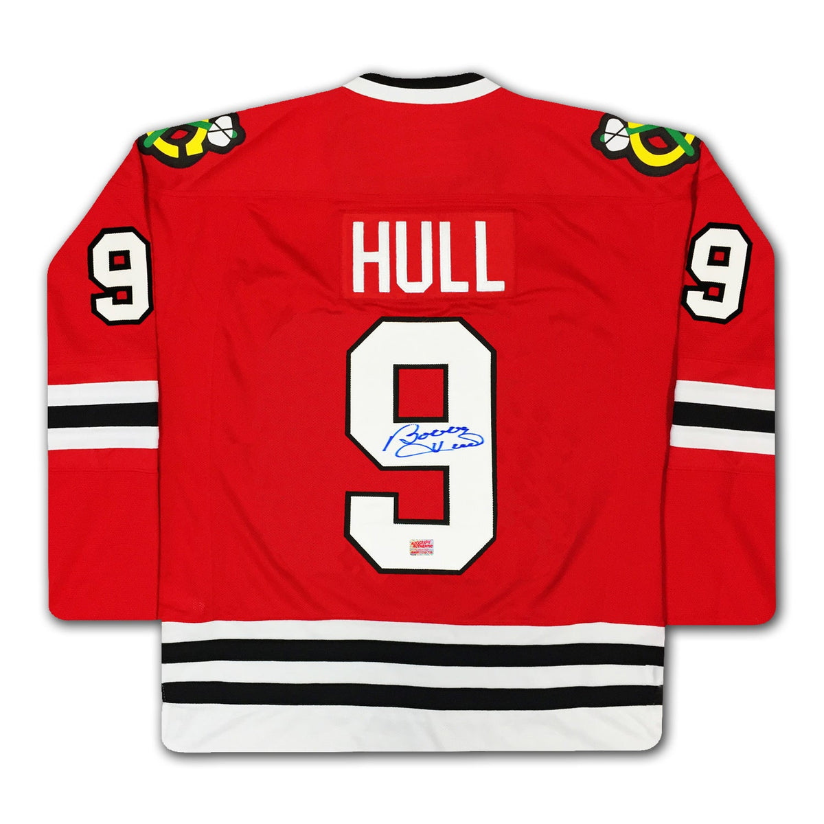 Bobby Hull Autographed Chicago Blackhawks Red Jersey