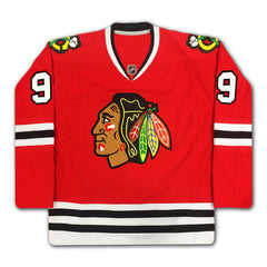 Bobby Hull Autographed Chicago Blackhawks Red Jersey-4
