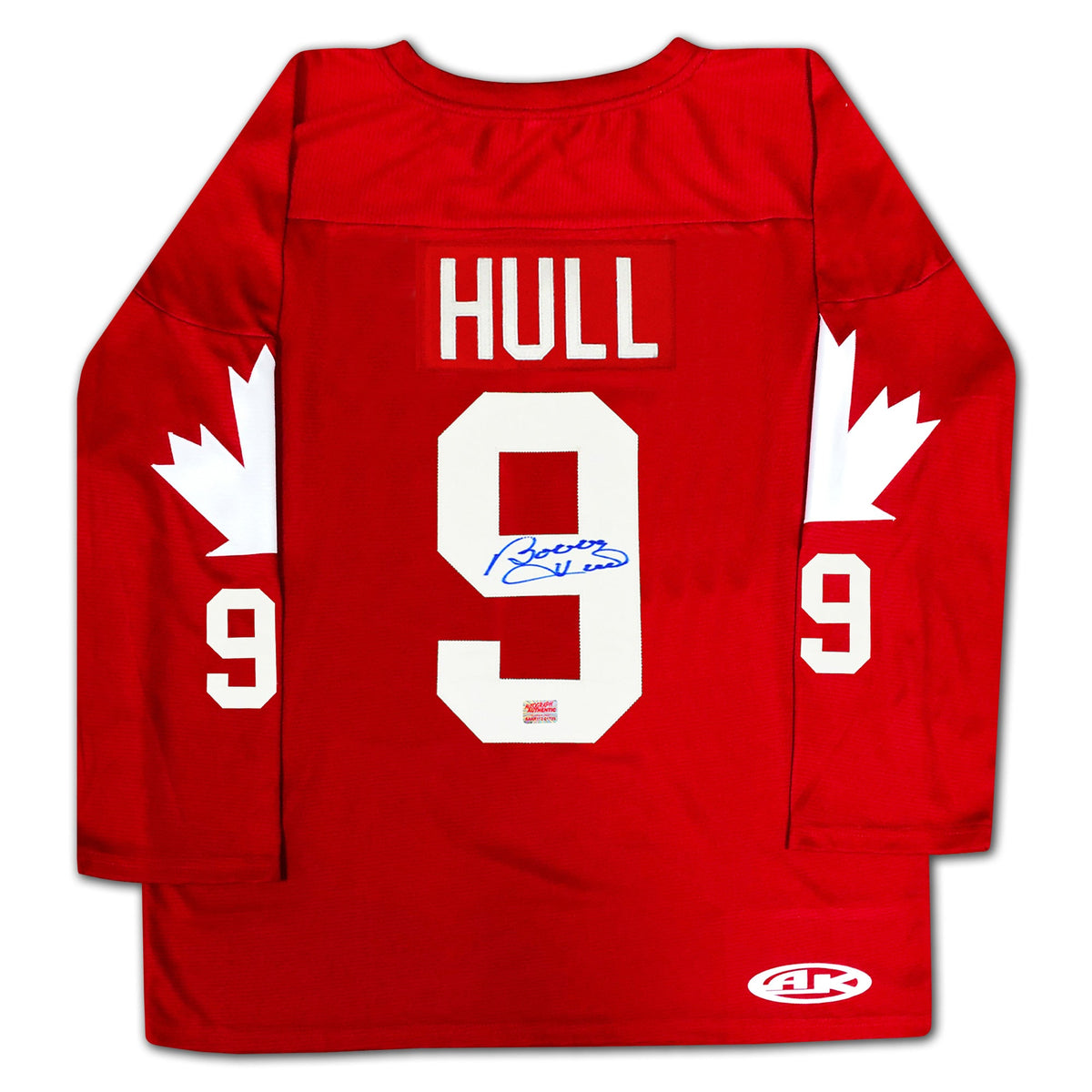 Bobby Hull Autographed Team Canada Red Jersey-2