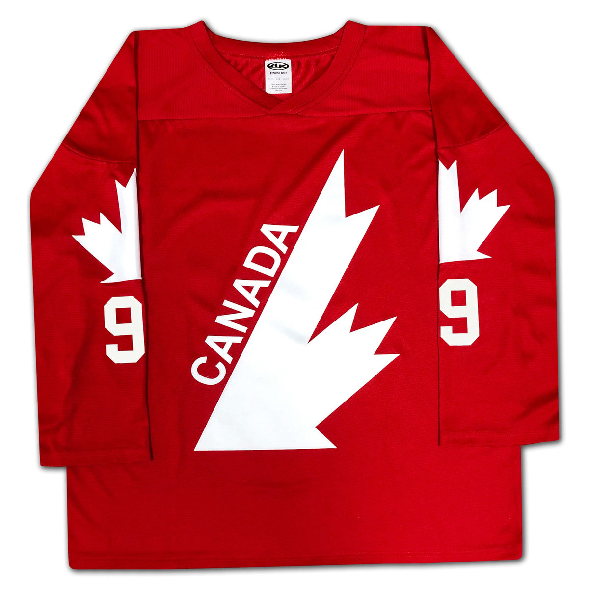 Bobby Hull Autographed Team Canada Red Jersey-3