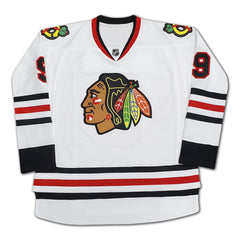 Bobby Hull Autographed Chicago Blackhawks White Jersey-4