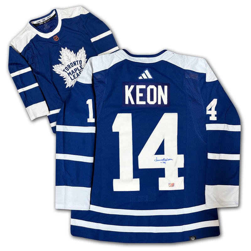 Dave Keon Autographed Toronto Maple Leafs Reverse Jersey-1