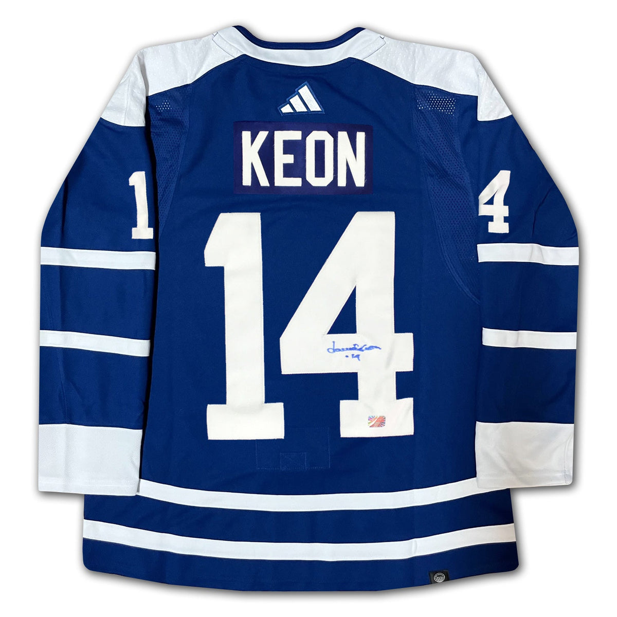 Dave Keon Autographed Toronto Maple Leafs Reverse Jersey-2