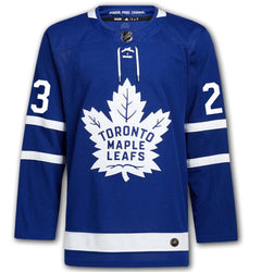 Matthew Knies Autographed Toronto Maple Leafs Blue Jersey-2