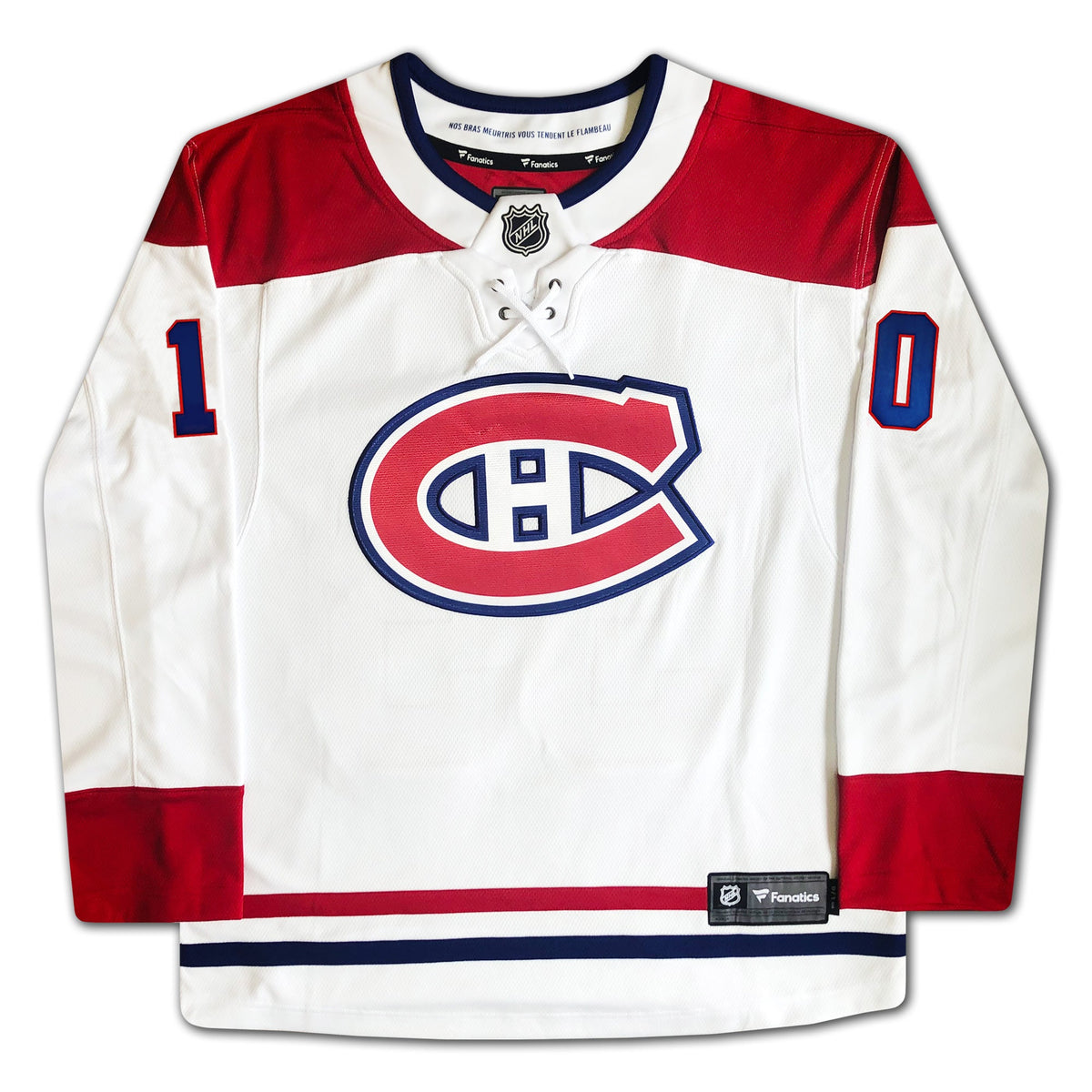 Guy Lafleur Autographed Montreal Canadiens White Jersey-4