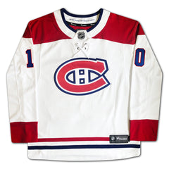 Guy Lafleur Autographed Montreal Canadiens White Jersey-4