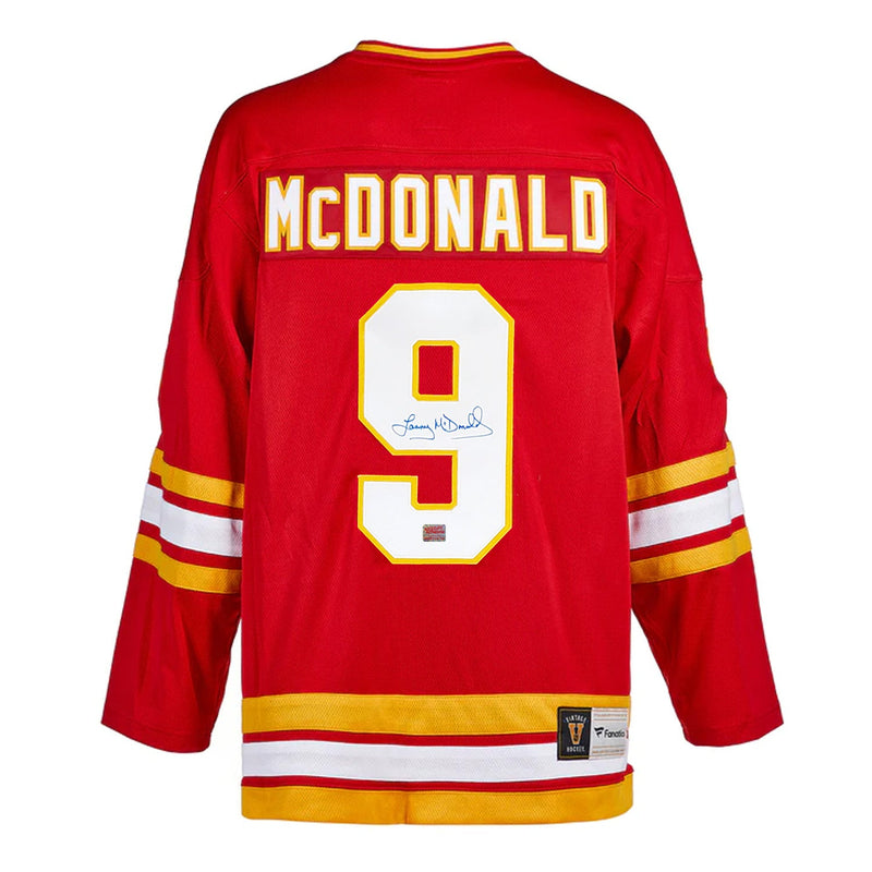 Lanny McDonald Autographed Calgary Flames Jersey-1