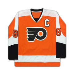 Eric Lindros Autographed Philadelphia Flyers Orange Jersey-3