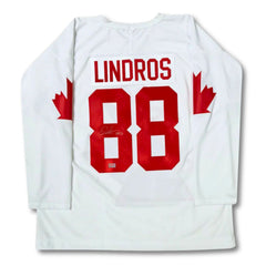 Eric Lindros Signed & Inscribed Team Canada Jersey-1