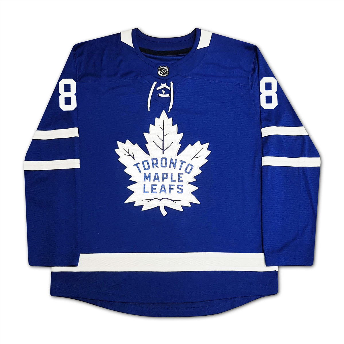 Eric Lindros Autographed Toronto Maple Leafs Blue Jersey-3