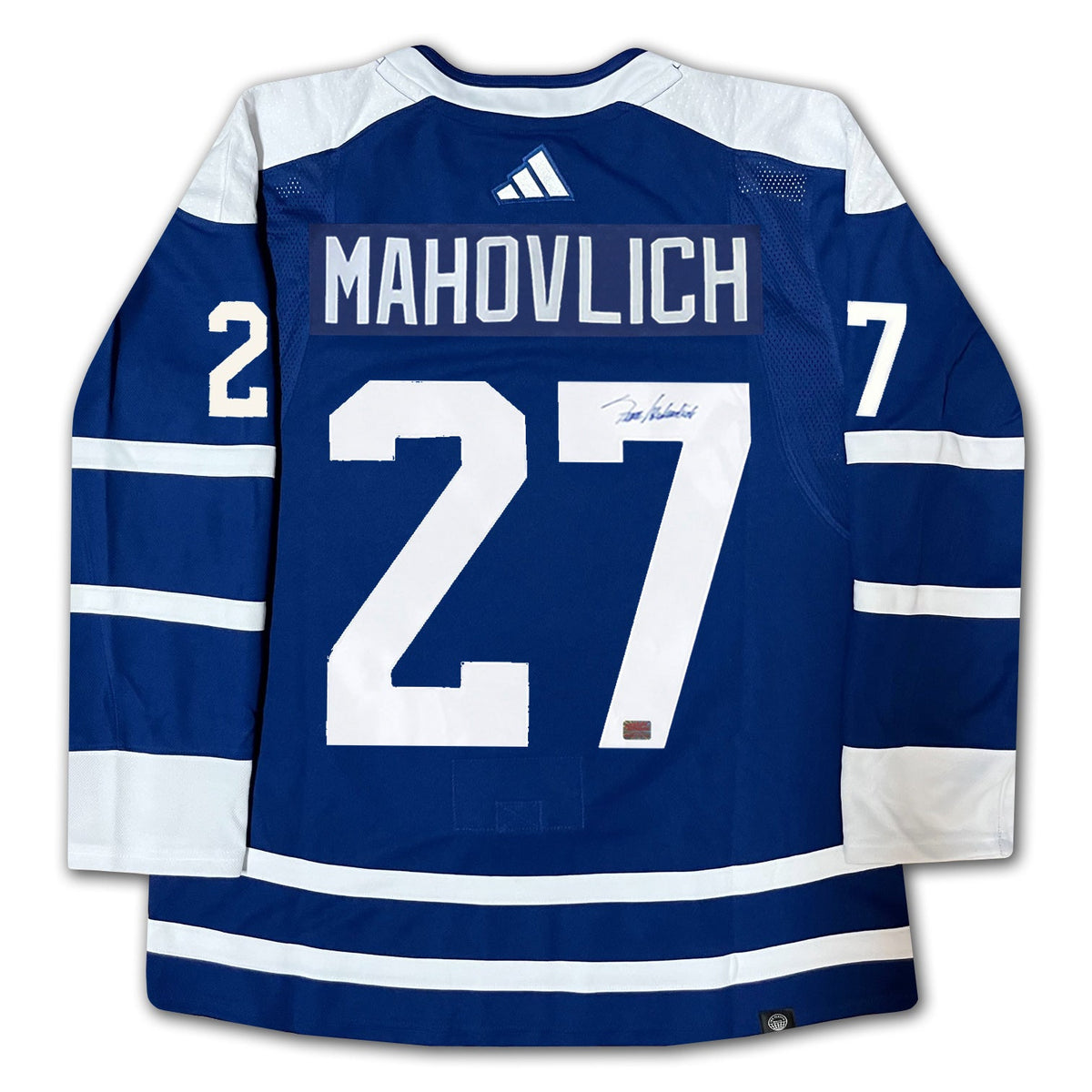 Frank Mahovlich Autographed Toronto Maple Leafs Jersey-2
