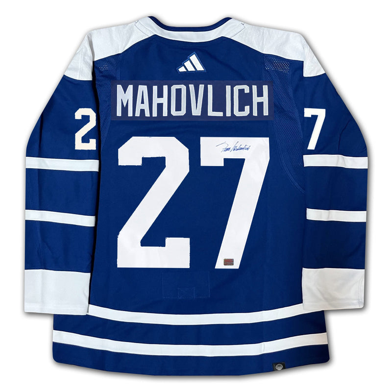 Frank Mahovlich Autographed Toronto Maple Leafs Jersey-2